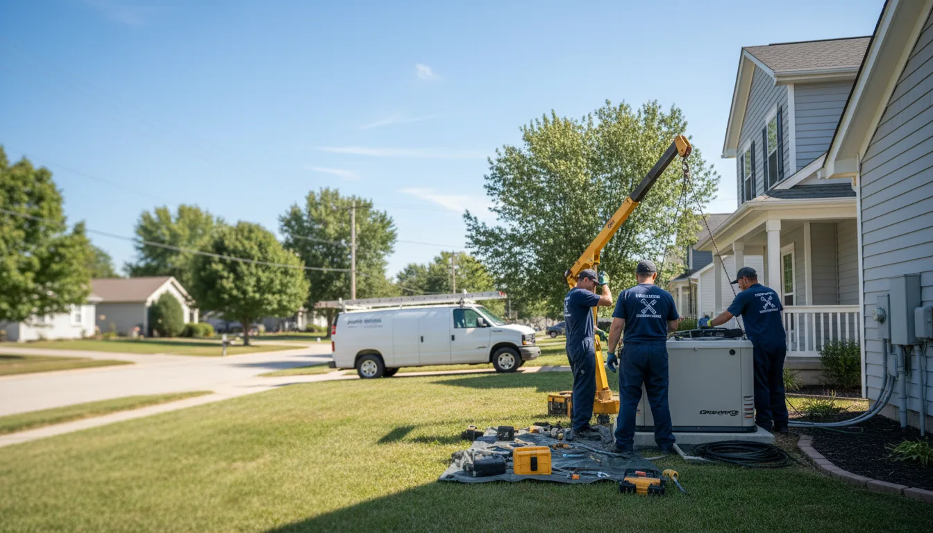 Generator Installation in Checotah, OK near me